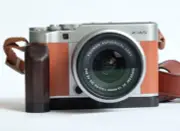 Handmade Ebony Wood Wooden Handle Grip L Plate for Fujifilm Fuji XA5 X-A5 Camera