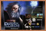 Dungeon Lords PC Original 2005 Ad Authentic nVidia GameSpy Video Game Promo