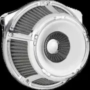 AN Inverted Air Cleaner Kit Slot Track Chrome Harley Breakout 107 18-19