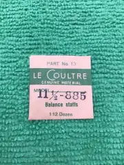 Jaeger LeCoultre Balance Staff Cal. 11 1/2 885 Part 723 13, NOS