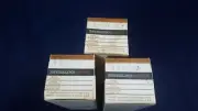 Lot 3 Esterline Angus Strip Chart Recorder Paper Roll 6"L MPN 1720-D NOS NIB