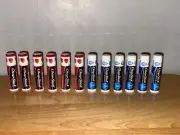 ChapStick Strawberry & 8-hour Moisturizer Lip Balm Set Of 12 Tubes .15 oz. New