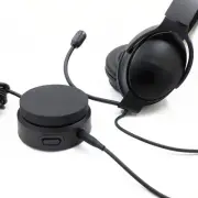 USB Audio Adapter For A10 A40 QC35 II QC45 Gaming 3.5mm Headset Controller