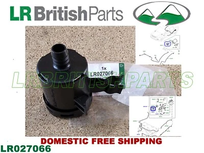 GENUINE LAND ROVER FUEL CANISTER FILTER RANGE ROVER EVOQUE SPORT VELAR LR027066