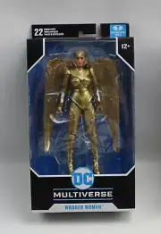 DC Multiverse Wonder Woman 1984 Golder Armor Action Figures McFarlane Toys