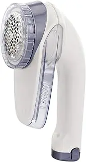 Battery Operated Fabric Shaver,Electric Li Remover Li Catcher with Large Shaving Head & Removable bin, Stainl Steel B Included
