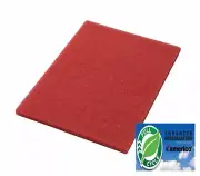 Clarke 997020 Focus Boost 20 Red Floor Pads Box of 5 14 X 20 Orbital Aftermarket