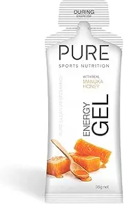 Pure Sports Nutrition Energy Gel, 35 g, Manuka Honey, 24 Pack