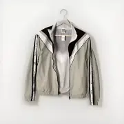 New Victoria Secret PINK Small Gray Light Jacket Coat Wind Breaker