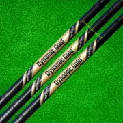 TRUE TEMPER Tour Issue Dynamic Gold Black Onyx Wedge Golf Shafts S400 Set of 3pc