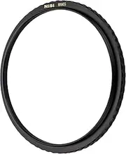 NiSi - Brass Pro 58mm to 77mm Step-Up Ring - Threaded Stepping Adapter Ring, 58mm Male Lens Attachment 77mm Female Filter and Accessory Thread - Matte Black Finish to Prevent Reflections, Brass Alloy