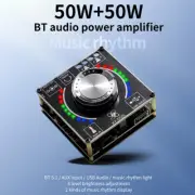 50W*2 Stereo 2 Channel Bluetooth Audio Digital Power Amplifier Board APP Control