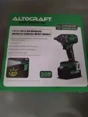 Brushless Cordless Impact Wrench 1/2 Inch,20V High Torque Impact Gun, 4.0Ah Batt