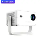 Native 1080P 650ANSI 4K Android 11 L018 360° Projector with Auto Keystone Focus