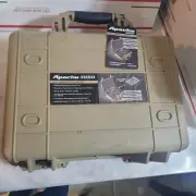Apache 3800 Weatherproof Protective Hard Case With Full Uncut Foam TAN COLOR