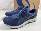 Asics Men’s Gel-Contend 8 Deep Black Ocean Running 1011B492 408 Size 13