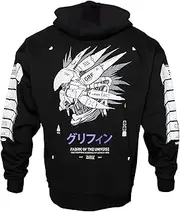 Fabric of The Universe Techwear Graphic Cyberpunk Streetwear Fashion Hoodie