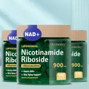 NAD+ Supplements for Anti-Aging, Energy Focus, Nicotinamide Riboside Resveratrol
