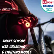 Bicycle Light Intelligent Auto-sensing Brake Light Safety Warning Tail Light