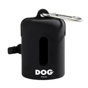 DOG By Dr Lisa Silicone Poo Bag Holder - Black (6 pack)