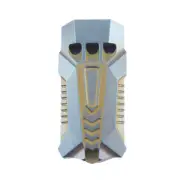 150db Titanium Alloy Flying Division 3 Tube Safety Whistle Outdoor Survival