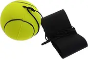 KOMBIUDA Wrist Strength Trainer Cm Rubber Rebound Ball Elastic String for Tennis Reaction Training Exercise