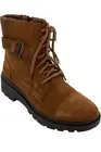 Clarks Collection x Jane & Coco Lace-Up Boots Calla Dance Tan Suede