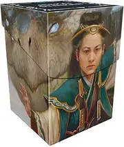 Ultra Pro - Tarkir Dragonstorm Shiko and Narset, Unified/Elsha, Threefold Master (Jeskai Striker Commander Deck) 100+ Deck Box for Magic: The Gathering | Magic Gathering deck box MTG TCG storage case