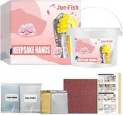 DIY Hand Casting Kit Plaster Hand Mold Kit Create Unique Hand Cast Statue for Couples Wedding Anniversary Family and Kids Material Powder Size 10.8.5cm Total Weight 145g