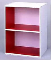 Asahi Metal Free Box 2 Tiers (Red) F-420-T(R)