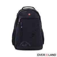 在飛比找momo購物網優惠-【OverLand】美式十字軍 - 品牌LOGO浮印後背包(