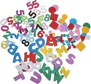 NAMOARLY Glitter Letter Stickers Set 3 Pack Classroom Alphabet Cutouts Large Size Sequin Letters for Bulletin Boards