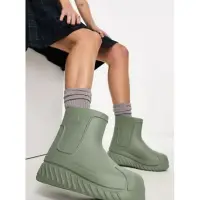 在飛比找蝦皮購物優惠-Adidas愛迪達增高雨靴雨鞋