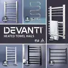 Devanti Heated Towel Rack Rail Stainless Steel Electric Rails Warmer Bathroom