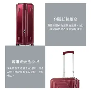 SAMSONITE 新秀麗 出國旅行箱 可擴充行李箱 25吋 雙層防盜拉鍊 抑菌內裡設計-AZIO-HM1 授權經銷商