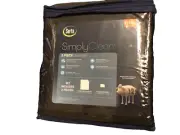 Simply Clean Hypoallergenic Duvet 2 Piece Solid Set Twin T/TXL
