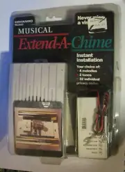 Dimango RC3050 Musical Extend A Chime 4 melodies 2 tones doorbell wireless addon