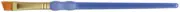 Crafter's Choice Gold Taklon Angular Brush 1/8" Width
