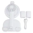 Desk Lamp LED Eye Care Foldable Touch Control Round USB Charging 3 Color Tem L2S