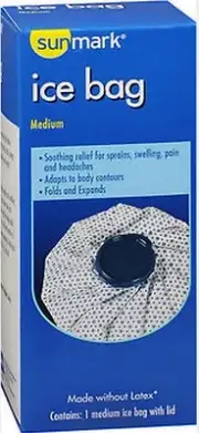 9" ICE BAG w/ cap ( Medium )