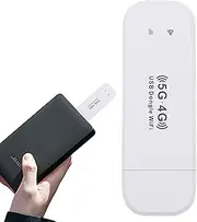 Internet Router Wireless High Speed, Portable Wi-Fi Router, Travel WiFi, High-Speed Internet Firewall, Home & Car Network, Streaming, Work, Compact Design, Black