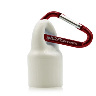 JAWS SpitClip Carabiner 1 oz. Bottle Retainer - Red
