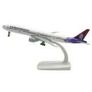 Hawaii B777 Plane Model Alloy 1/300 20cm Diecast Airplane Aircraft Display Gift