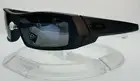 New Oakley Gascan Sunglasses / Steel / Prizm Black Polarized / 009014-35