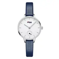在飛比找Yahoo!奇摩拍賣優惠-FILA斐樂手錶女錶石英錶單眼時尚潮流超薄防水鋼帶腕錶645