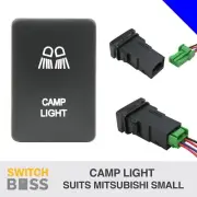 CAMP LIGHT Blue LED Short Small Push Switch Suit Mitsubishi Triton Pajero MQ MR (for: Mitsubishi)