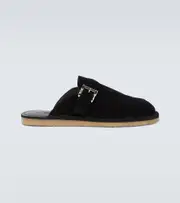 [Comme des Garcons Homme] Comme des Garçons Homme Leather slides UK 8.5 black