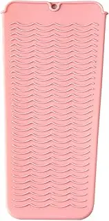 Heat Resistant Straightener Pad | Travel Hair Straightener Mat | Portable Heat Resistant Silicone Mat for Hair Styling Tools, Flat Irons and Curling Irons Pochy