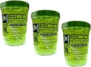 3 x Eco Styler olive oil styling gel, hair gel, 946 ml (total 2.84 L)