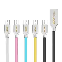 在飛比找PChome24h購物優惠-Golf USB 2.0 轉 Micro USB 鋅合金接頭